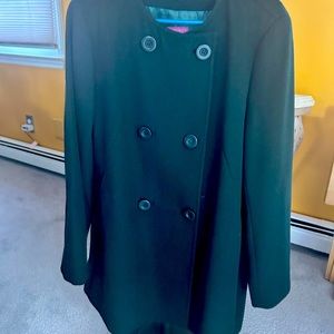 Dark green Adolfo Dominguez pea coat